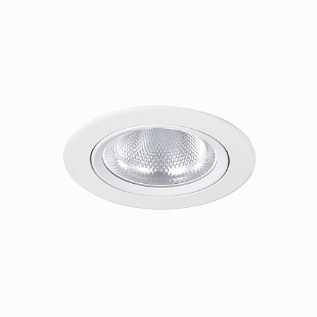 Св-к встр. Белый LED 1*24W 3000K 1 800Lm Ra80 36° IP20 D138xH88 220-240V ST211.538.24.36 - фото