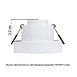 Точечный встраиваемый светильник ARTE LAMP A1240PL-1WH - фото