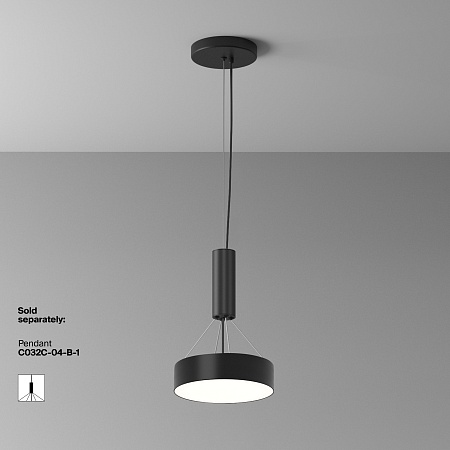 Потолочный светильник Technical Zon C032CL-24W4K-RD-B - фото