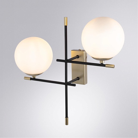 Бра Arte Lamp ARKAB A2225AP-2BK - фото