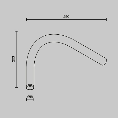 Светильник Technical C104WL-3W3-6K-B - фото