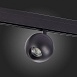 Магнитный трековый светильник Черный LED 1*12W 3000K 680Lm Ra>80 36° IP20 L120xW100xH19 ST354.436.12 - фото