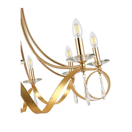 Светильник подвесной Французское золото E14 8*40W SLE120213-08 - фото