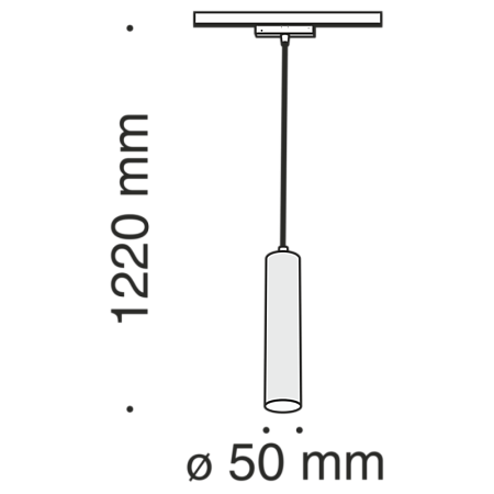 Трековый светильник Technical FOCUS LED TR016-2-12W4K-B - фото