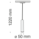 Трековый светильник Technical FOCUS LED TR016-2-12W4K-B - фото