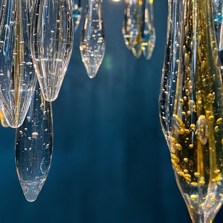 Торшер Страусиные Перья Feather Lamp A Modern Grand Tour Розовый Imperiumloft 189583-22 - фото