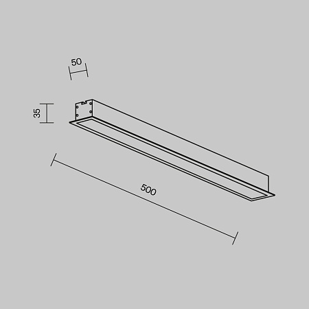 Линейный светильник Technical LL313009 - фото
