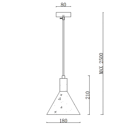 Подвесной Светильник Olaug Black Imperiumloft 189796-23 - фото