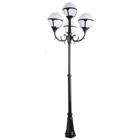 Парковый светильник ARTE LAMP A1497PA-4BK - фото