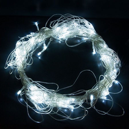 Гирлянда Eurosvet 300-001 белый - фото