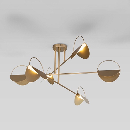 Потолочный светильник Eurosvet 70148/6 золото - фото