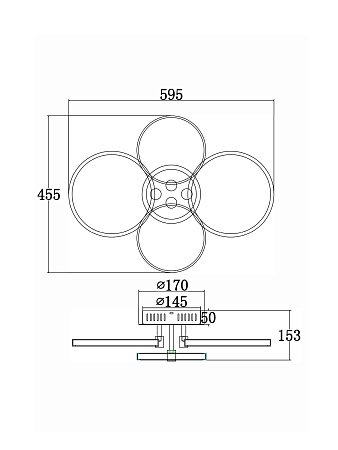 Потолочный светильник Freya FR10018CL-L40W - фото