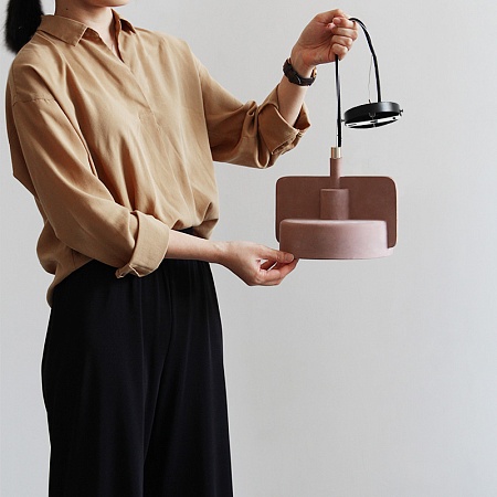 Подвесной Бетонный Светильник Skovl C Серый Imperiumloft 186778-26 - фото