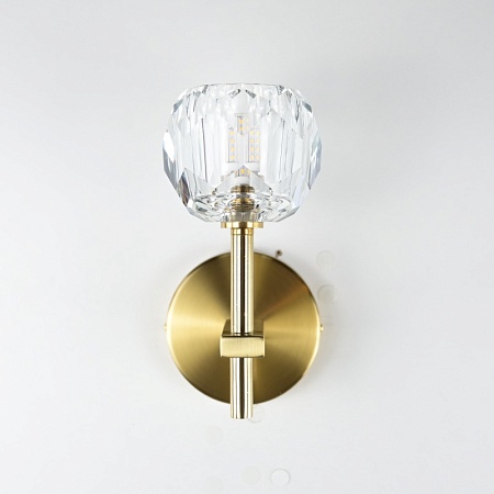 Бра Boule De Cristal Single Sconce Brass Imperiumloft 73511-22 - фото