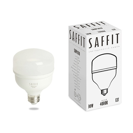 Лампа светодиодная SAFFIT SBHP1030 E27 30W 230V 4000K - фото