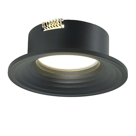 Светильник встраиваемый Feron DL3111 потолочный MR16 G5.3 черный - фото
