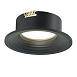 Светильник встраиваемый Feron DL3111 потолочный MR16 G5.3 черный - фото