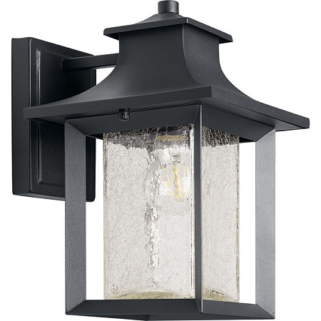 Светильник садово-парковый Feron PL550 на стену вниз  60W E27 230V, черный - фото