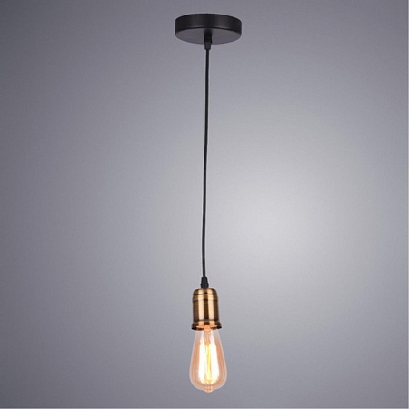 Подвесной светильник Arte Lamp MAZZETTO A4290SP-1BK - фото