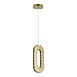 Светильник подвесной ST-Luce Золотистый/Золотистый, Прозрачный LED 1*9W 3000K SL6506.203.01 - фото
