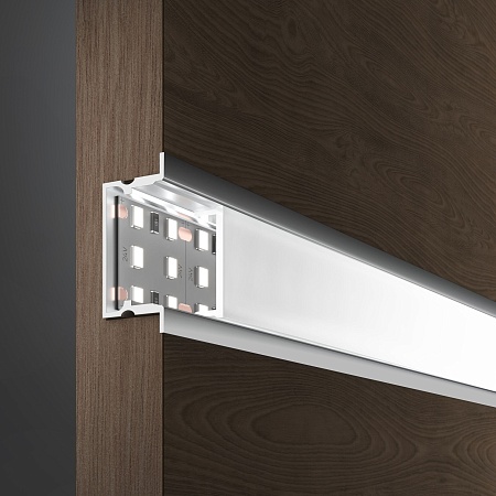 Встраиваемый алюминиевый профиль для LED ленты под ленту до 18,5 мм LL-2-ALP019 Elektrostandard - фото