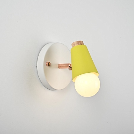 Настенный Светильник Rotary Wall Желтый Imperiumloft 101996-26 - фото