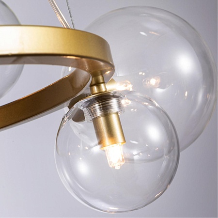 Подвесная люстра Arte Lamp VINCENT A7790SP-10GO - фото