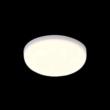 Св-к встр. Белый LED 1*8W 4000K 690Lm Ra80 180° IP44 D90xH20 85-265V ST700.548.08 - фото