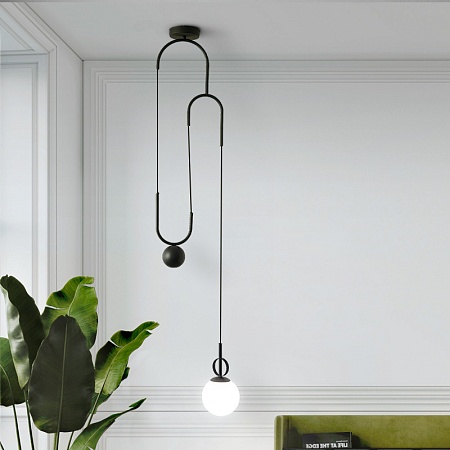 Подвесной Светильник Newton Black Imperiumloft 187975-23 - фото