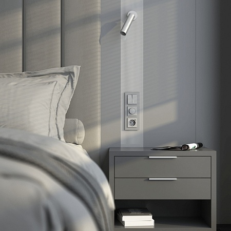 Рамка на 3 поста Senso (серебряный, стекло soft-touch) W0033106 - фото