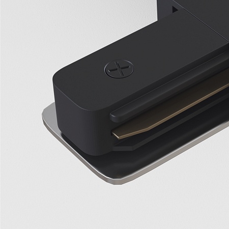 Коннектор Т-образный Unity встраиваемый черный - фото