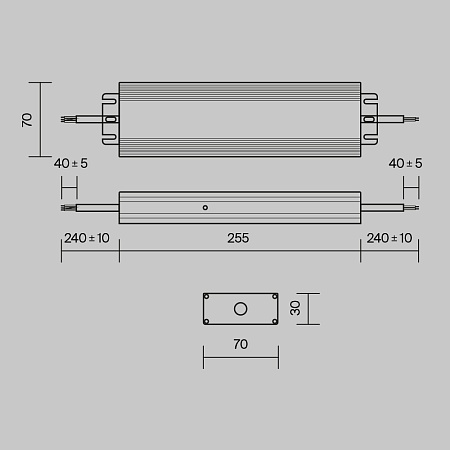 Блок питания Technical PSL008-200W-48V-IP67 - фото