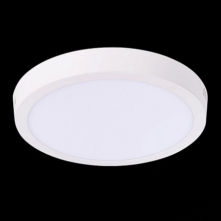 Светильник настенно-потолочный Белый LED 1*18W 3000K 1 225Lm Ra80 120° IP20 D210xH28 90 ST112.532.18 - фото