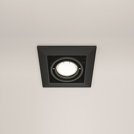 Встраиваемый светильник Technical Metal Modern DL008-2-01-B - фото