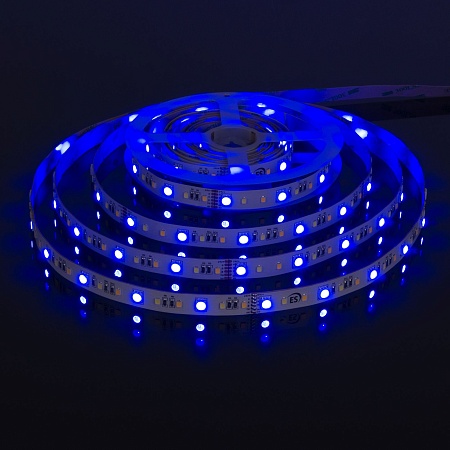 Светодиодная лента  24 В 16 Вт/м 90 Led/м 5050+2835+2835 IP20, MIX RGB/теплый белый 3300K/холодный белый 6500K, 5 м Лента светодиодная 24V 16W 90Led 5050+2835+2835 IP20 MIX RGB/теплый белый/холодный белый, 5м - фото