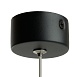 Светильник потолочный Feron HL4548 HALO levitation на подвесе GX53 12W 230V, черный 85*80 - фото
