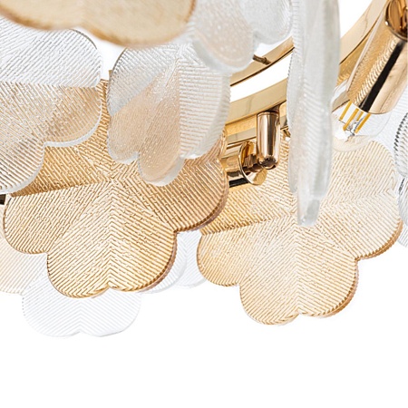 Подвесная люстра ARTE LAMP MALLIKA A4077SP-7GO - фото