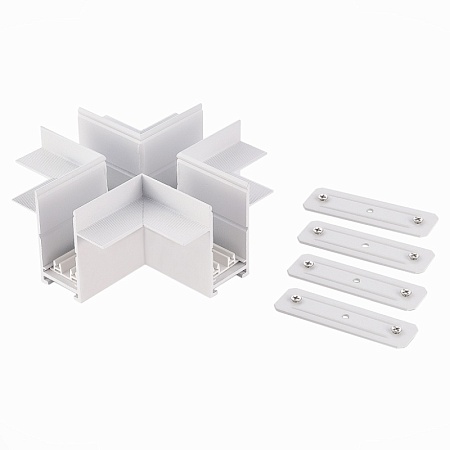 X- образный встраиваемый соединитель Skyline 220 ST-Luce Белый ST021.522.21 - фото