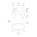 Светильник встраиваемый поворотный светодиодный с антибликовой решеткой Bell 8W 4000K белый 25097/LED Elektrostandard - фото