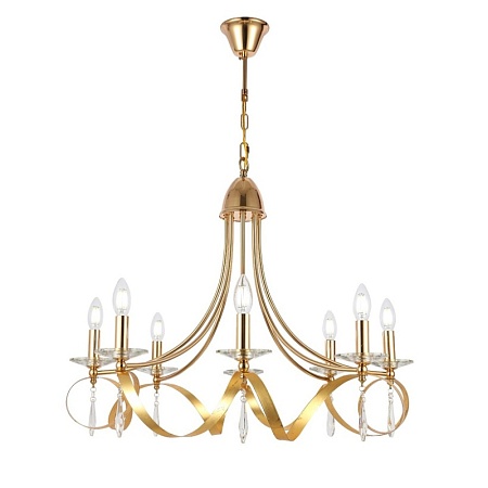 Светильник подвесной Французское золото E14 8*40W SLE120213-08 - фото