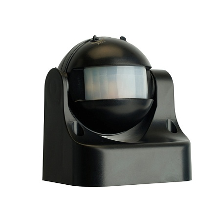 Датчик движения 1200W 12m 180° черный, SEN11 - фото