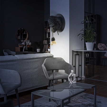 10178 White Настенный светильник LOFT IT Gorilla - фото