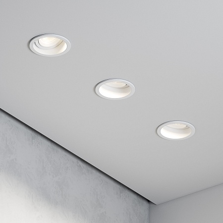 Светильник встраиваемый Tune белый 25014/01 Elektrostandard - фото