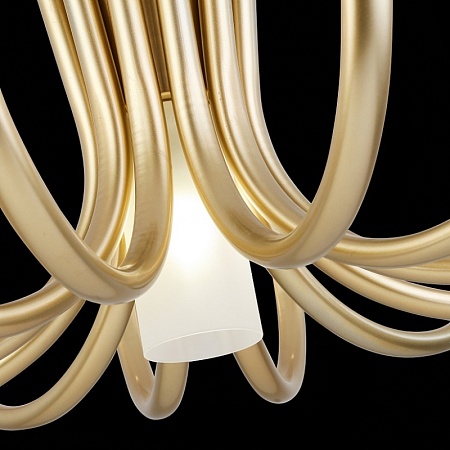 Люстра потолочная ST-Luce Золотистый/Белый G4/E27 12+1*5+60W SL1173.202.13 - фото