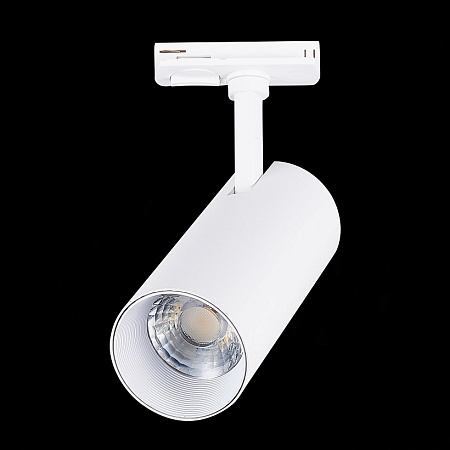 Св-к трек. Белый LED 1*15W 4000K 1 350Lm Ra≥90 36° IP20 L158xW65xH193 100-240V ST350.546.15.36 - фото