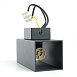 Светильник  настенный Feron ML1740 QUAD   MR16 35W, 230V, 2*GU10,  чёрный IP20 - фото