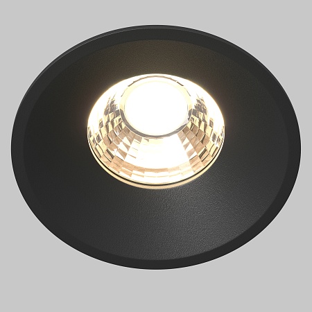 Встраиваемый светильник Technical Round DL058-12W3K-B - фото