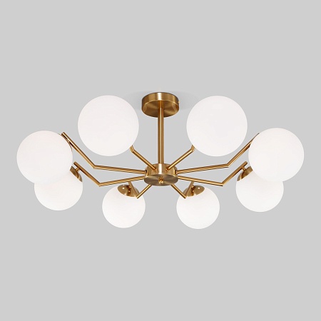 Потолочный светильник Eurosvet 70154/8 латунь - фото