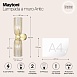 Настенный светильник (бра) Maytoni Antic MOD302WL-02CG - фото