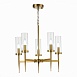 Люстра подвесная ST-Luce Латунь/Латунь, Прозрачный E14 5*60W SL1159.303.05 - фото